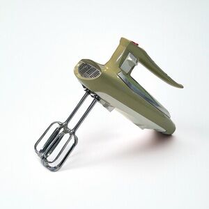 Vintage 60’s General Electric “Atomic” Hand Mixer